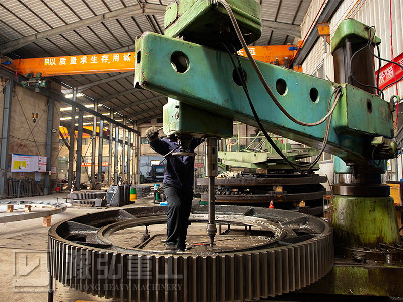 豫弘重工烘干机设备配件生产